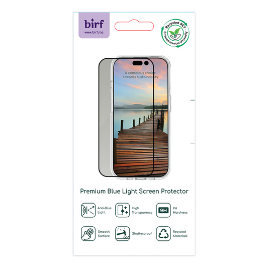 Birf Premium Blue Light Screen Protector for iPhone 17 Pro Max