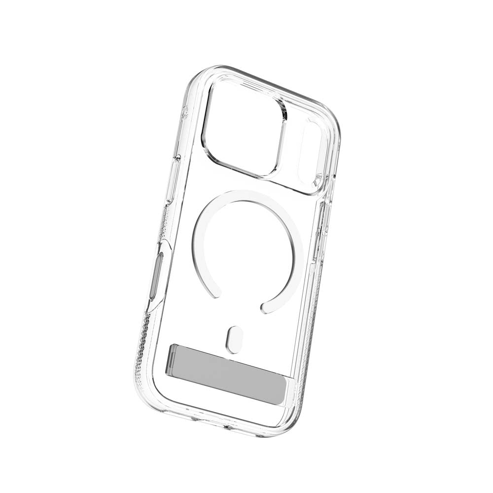 ZAGG Crystal Palace Snap KickStand Case for iPhone 17 Pro - Clear