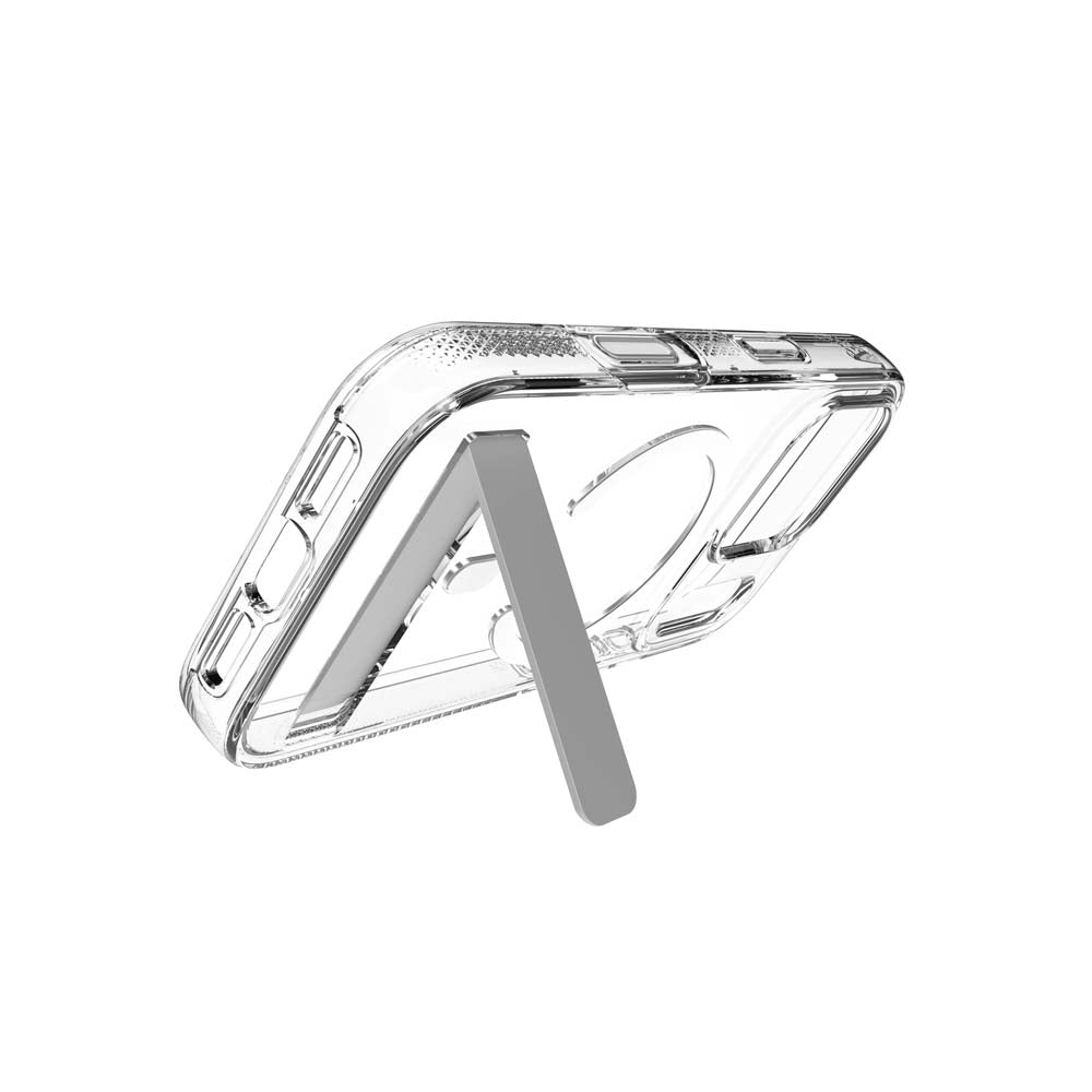 ZAGG Crystal Palace Snap KickStand Case for iPhone 17 Pro - Clear