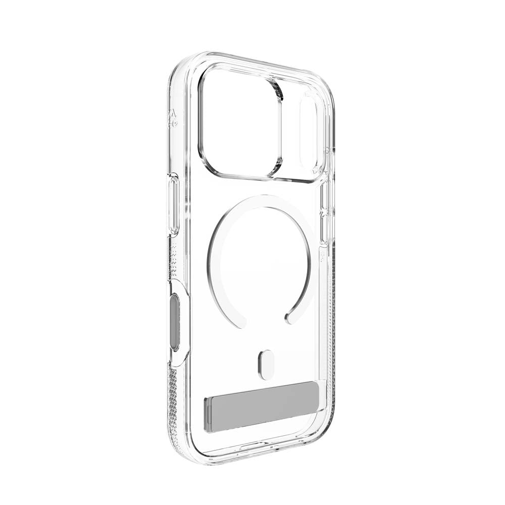 ZAGG Crystal Palace Snap KickStand Case for iPhone 17 Pro - Clear