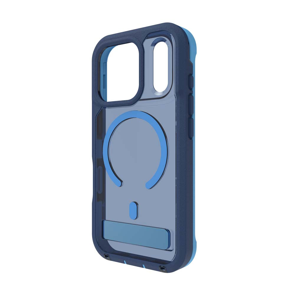 ZAGG Rainier Snap KickStand Case for iPhone 17 Pro - Cobalt Horizon