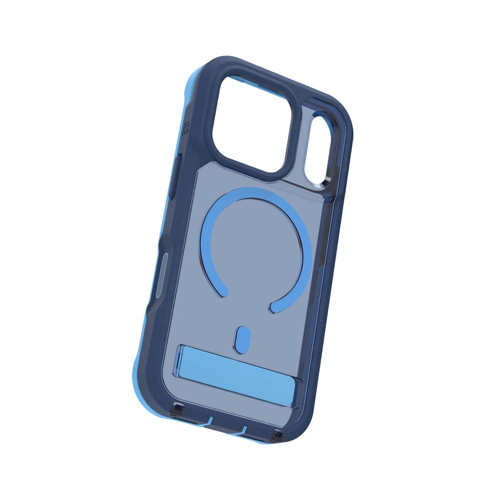 ZAGG Rainier Snap KickStand Case for iPhone 17 Pro - Cobalt Horizon