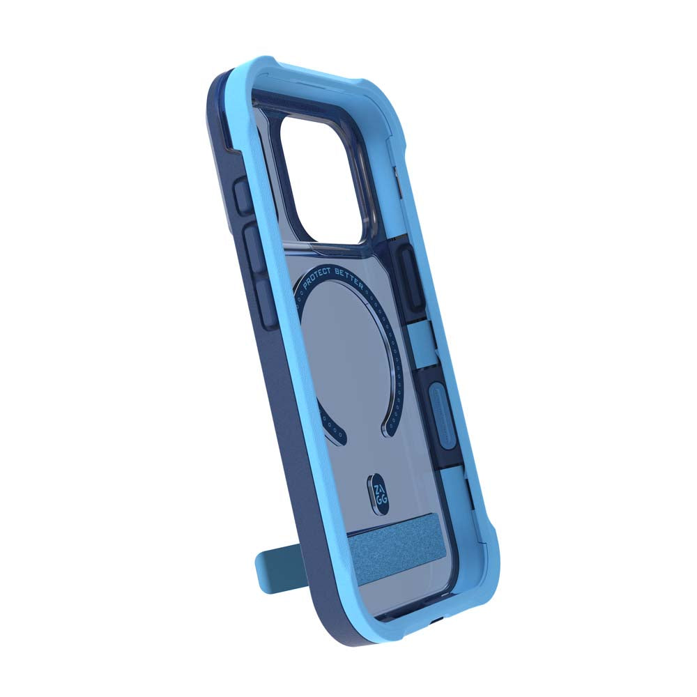 ZAGG Rainier Snap KickStand Case for iPhone 17 Pro - Cobalt Horizon