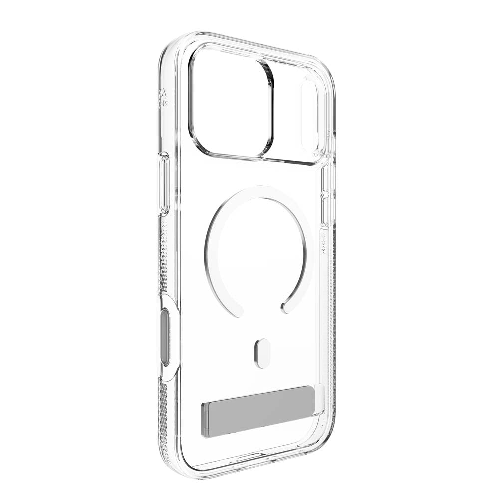 ZAGG Crystal Palace Snap KickStand Case for iPhone 17 Pro Max - Clear
