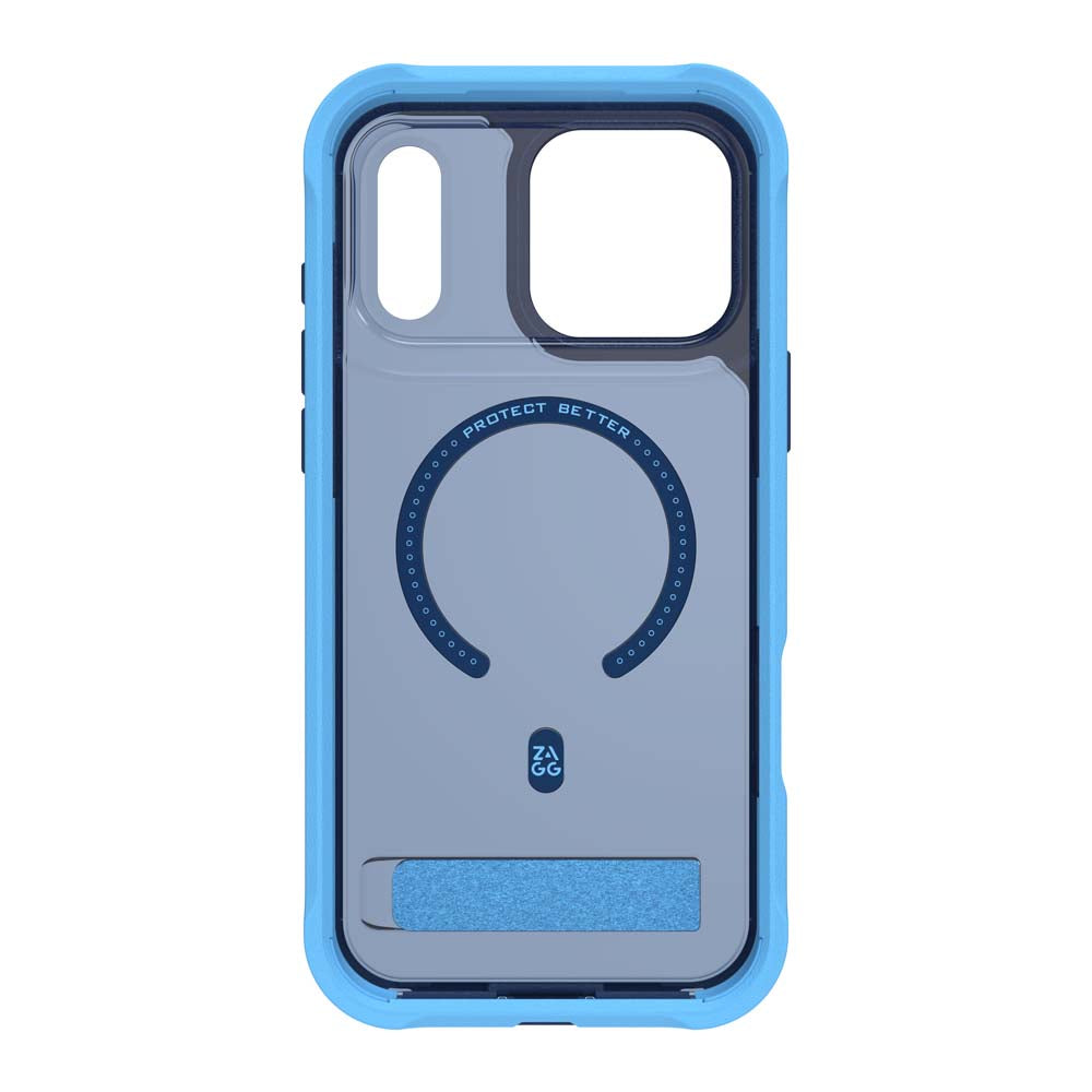 ZAGG Rainier Snap KickStand Case for iPhone 17 Pro Max - Cobalt Horizon