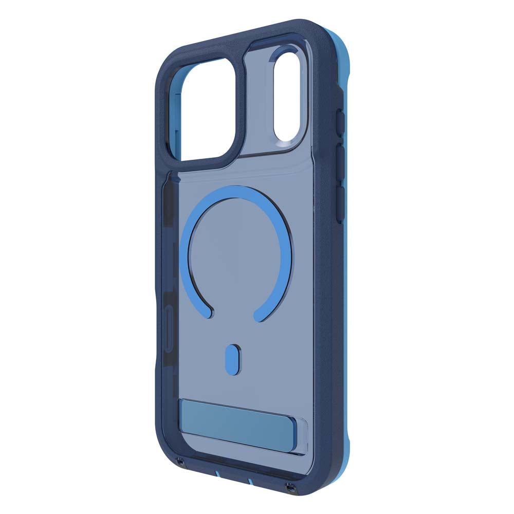 ZAGG Rainier Snap KickStand Case for iPhone 17 Pro Max - Cobalt Horizon