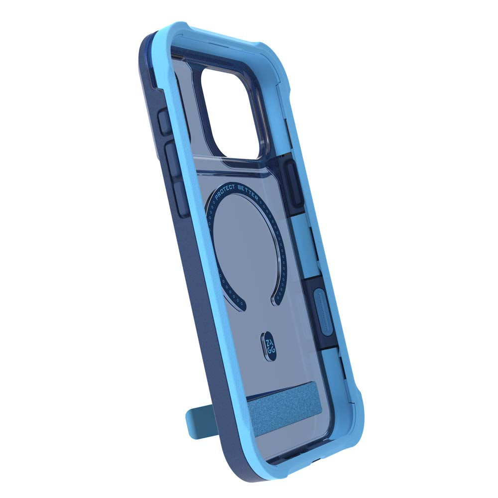 ZAGG Rainier Snap KickStand Case for iPhone 17 Pro Max - Cobalt Horizon