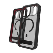 ZAGG Rainier Snap KickStand Case for iPhone 17 Pro Max - Smoke Black