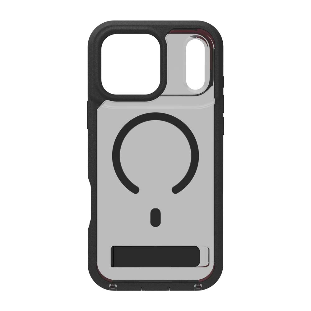 ZAGG Rainier Snap KickStand Case for iPhone 17 Pro Max - Smoke Black