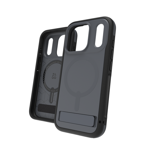 ZAGG Sedona Snap KickStand Case iPhone 17 Pro Charcoal