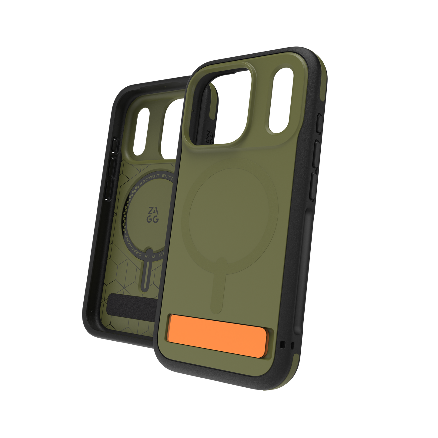 ZAGG Sedona Snap KickStand Case iPhone 17 Pro Sea Kelp