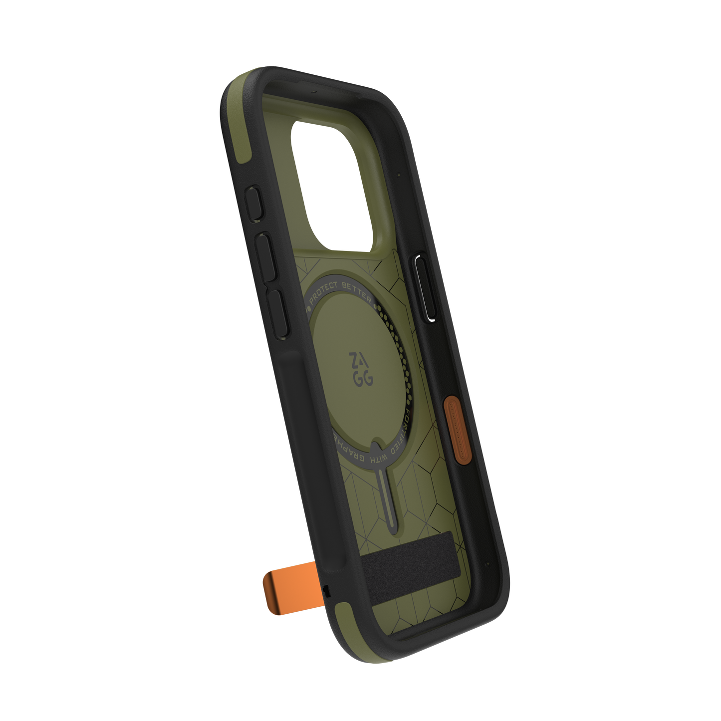 ZAGG Sedona Snap KickStand Case iPhone 17 Pro Sea Kelp