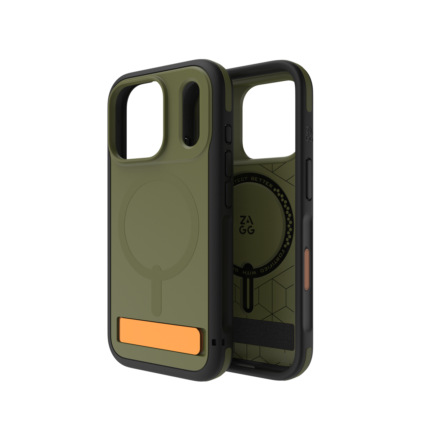 ZAGG Sedona Snap KickStand Case iPhone 17 Pro Sea Kelp