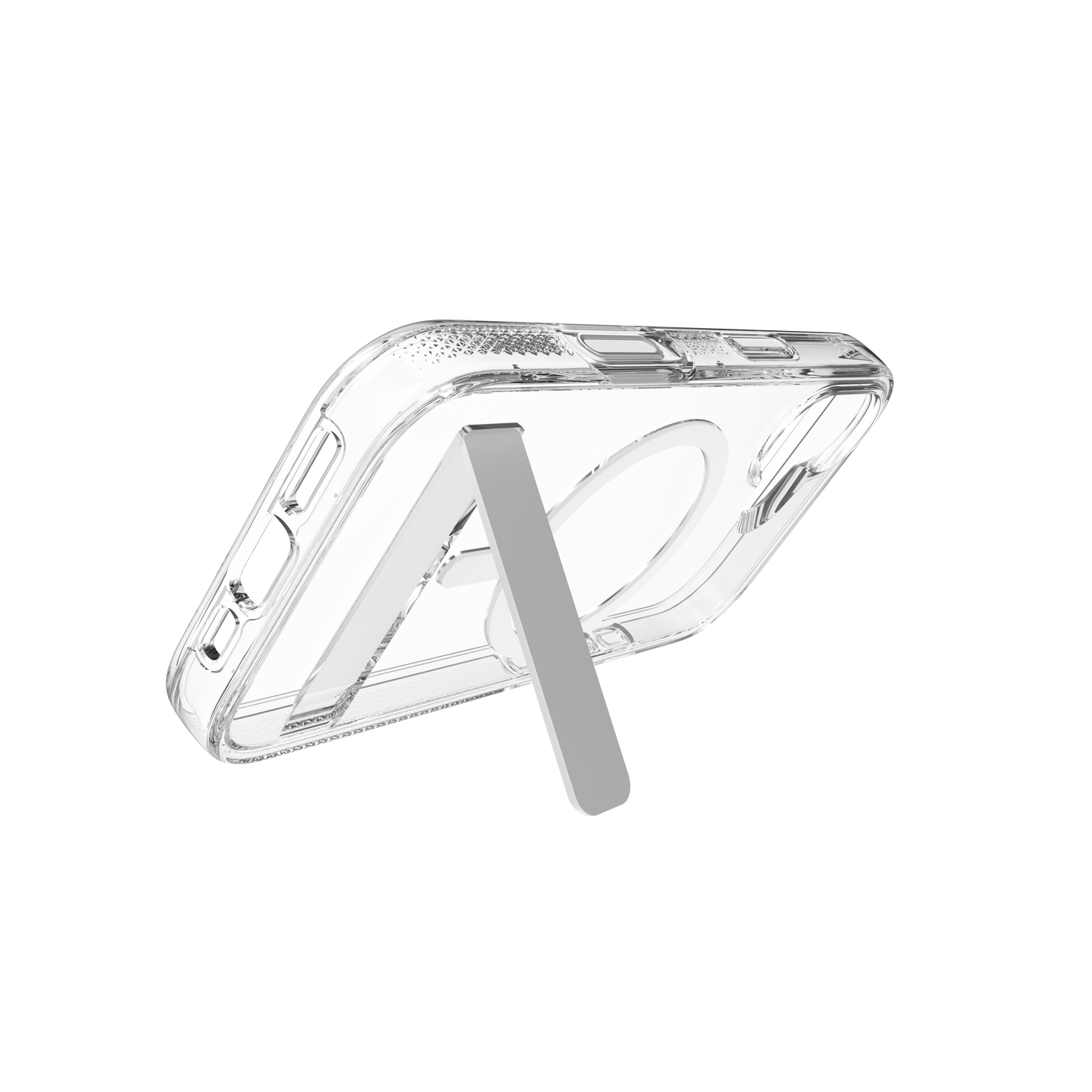 ZAGG Crystal Palace Snap KickStand Case for iPhone 17 - Clear