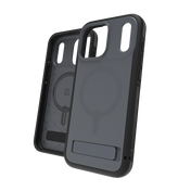 ZAGG Sedona Snap KickStand Case iPhone 17 Pro Max Charcoal