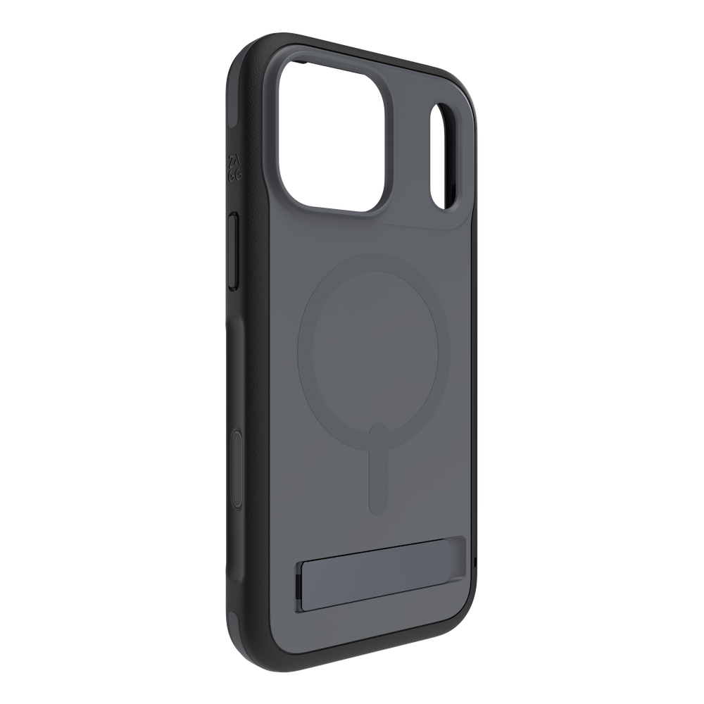 ZAGG Sedona Snap KickStand Case iPhone 17 Pro Max Charcoal