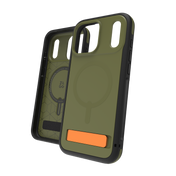 ZAGG Sedona Snap KickStand Case iPhone 17 Pro Max Sea Kelp