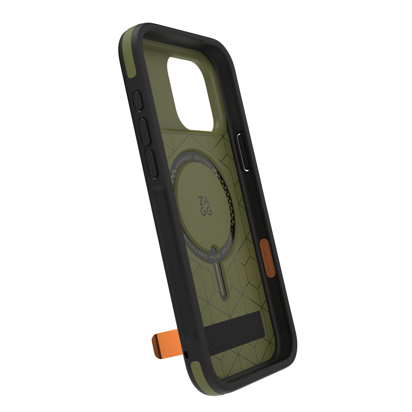 ZAGG Sedona Snap KickStand Case iPhone 17 Pro Max Sea Kelp