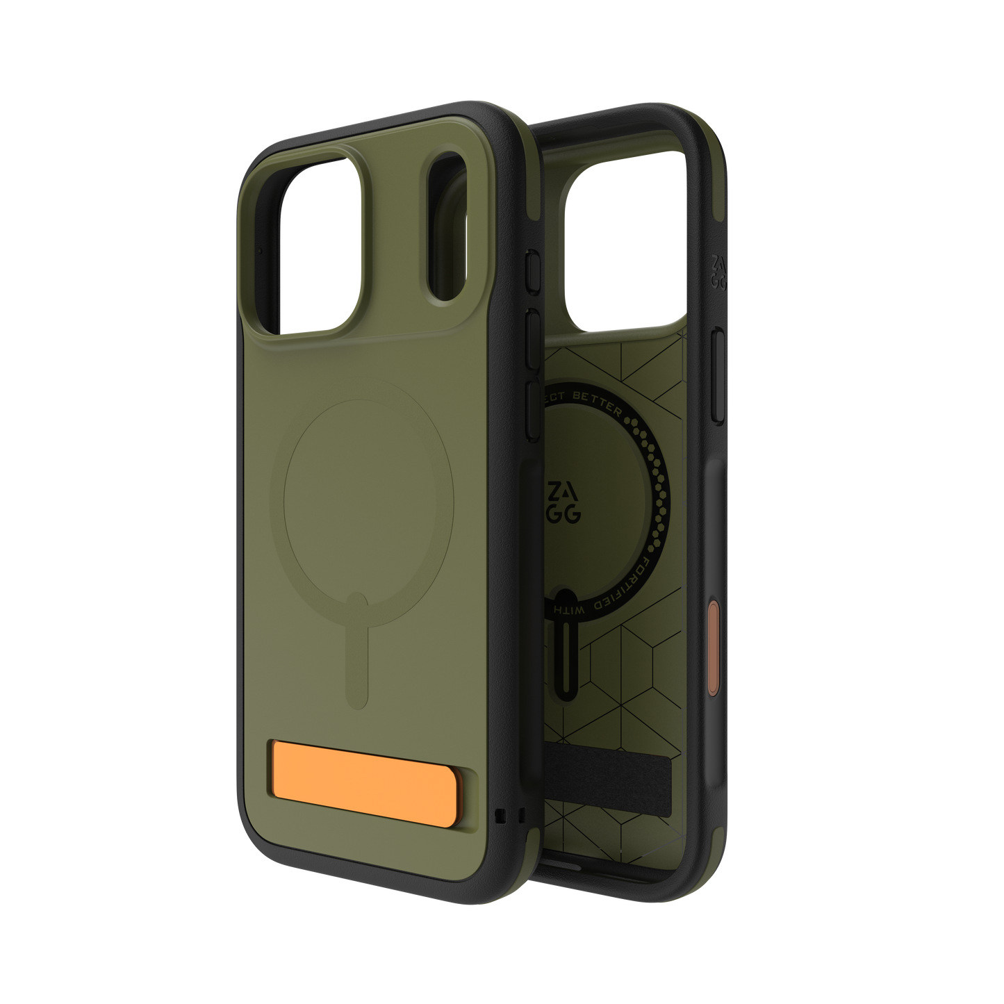 ZAGG Sedona Snap KickStand Case iPhone 17 Pro Max Sea Kelp