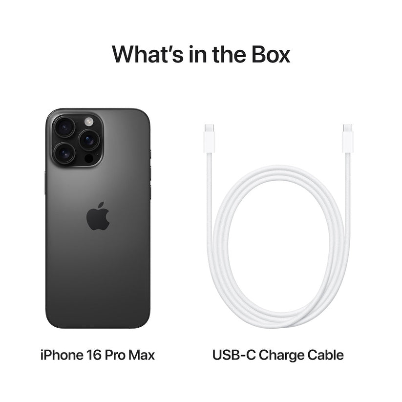 iPhone 16 Pro Max Black Titanium