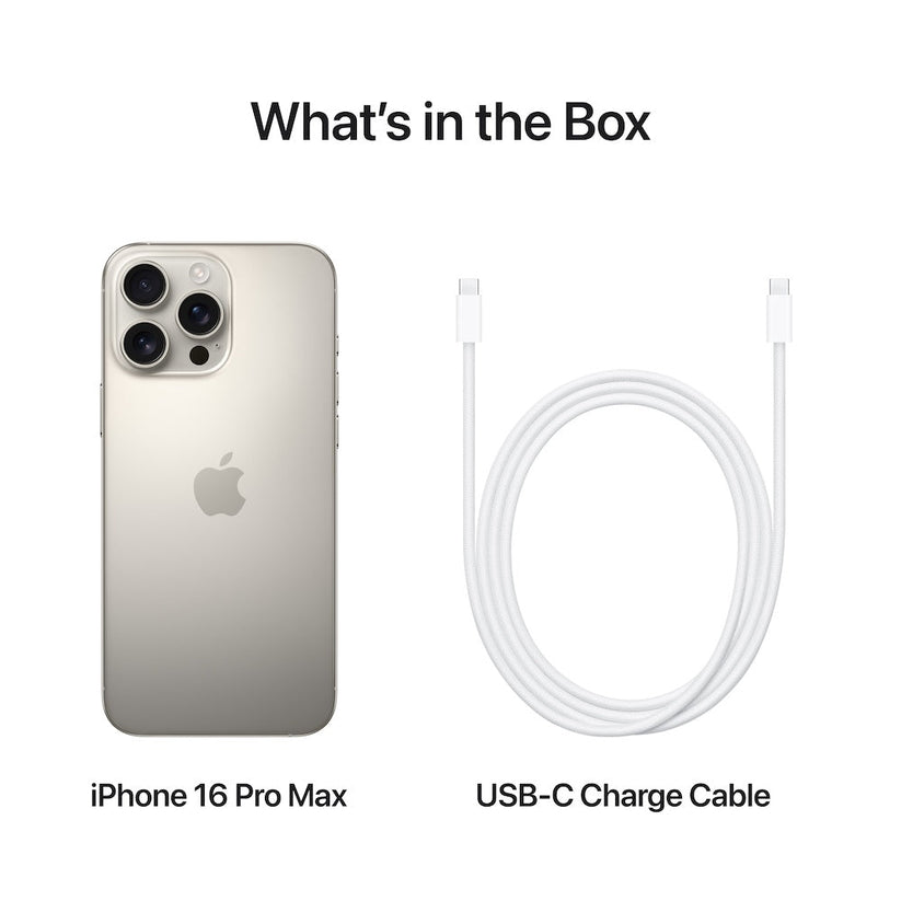 iPhone 16 Pro Max Natural Titanium