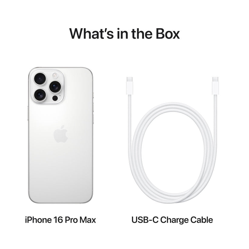 iPhone 16 Pro Max White Titanium