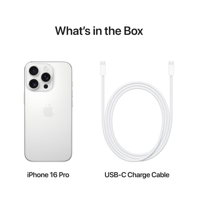 iPhone 16 Pro White Titanium