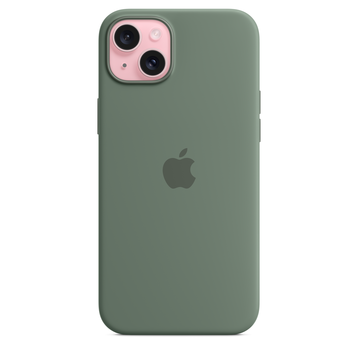 Apple iPhone 15 Plus Silicone Case with MagSafe Cypress