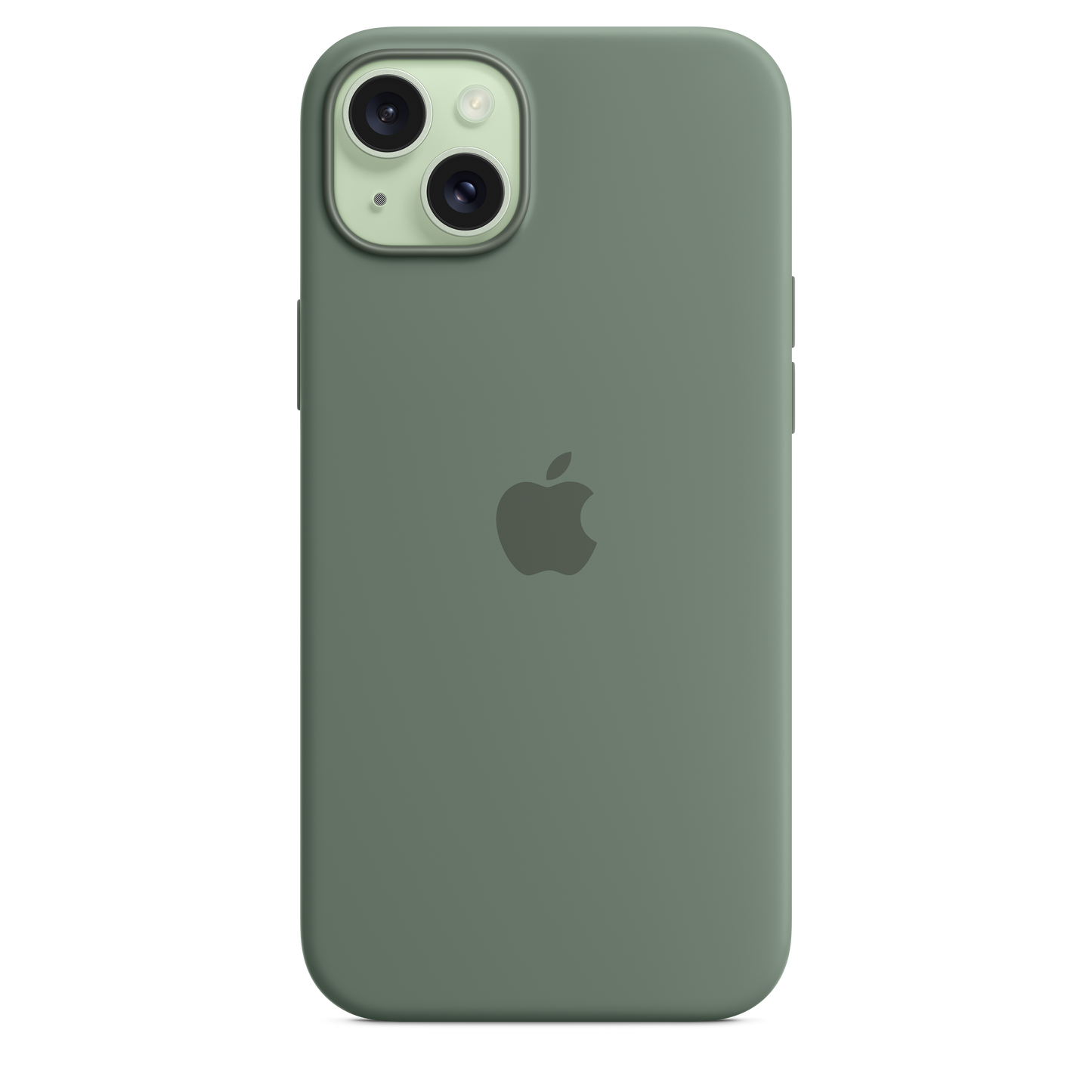 Apple iPhone 15 Plus Silicone Case with MagSafe Cypress