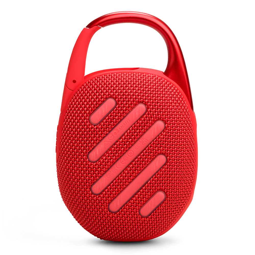 JBL Clip 5 Portable Bluetooth Speaker Red