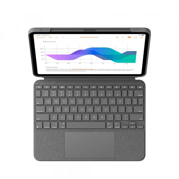 Logitech Combo Touch For iPad Pro 11-inch (1st/2nd/3rd Gen) - Oxford Grey