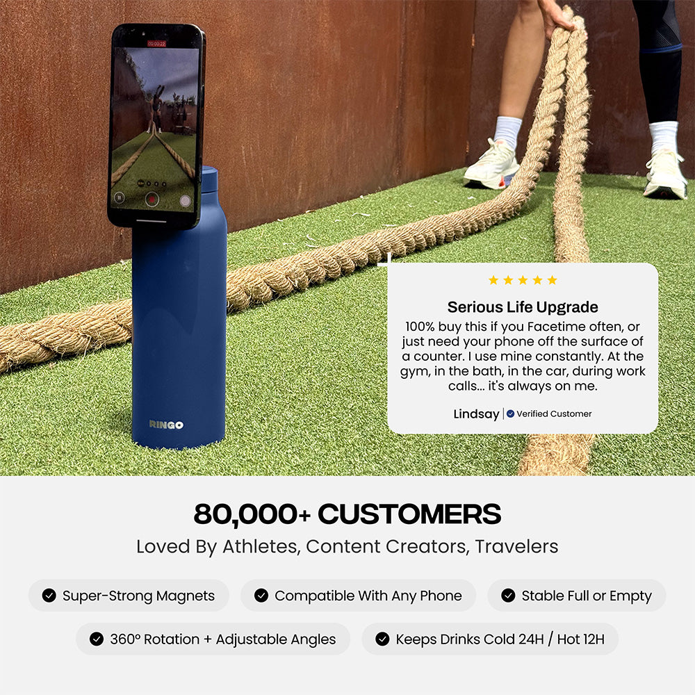 Ringo Pro 24oz Magsafe Bottle - Blue