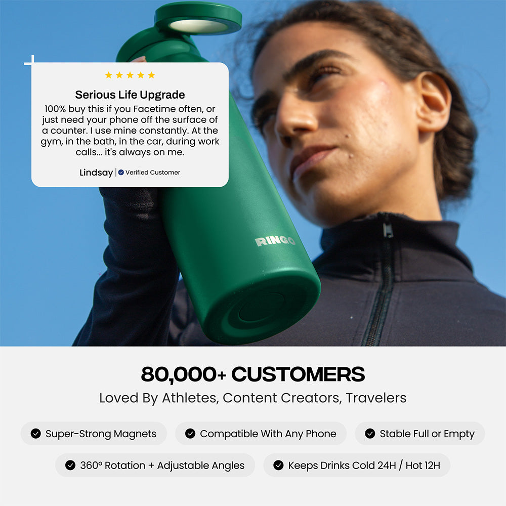 Ringo Pro 24oz Magsafe Bottle - Green